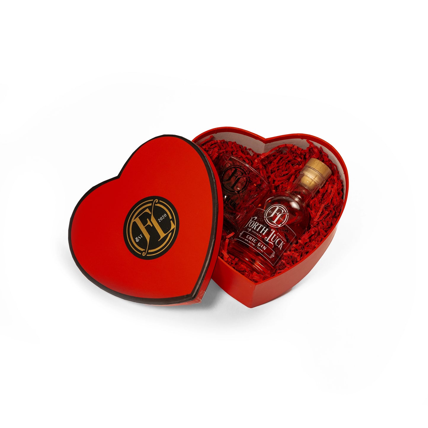 Valentine Gift Box 200ml Single Glass