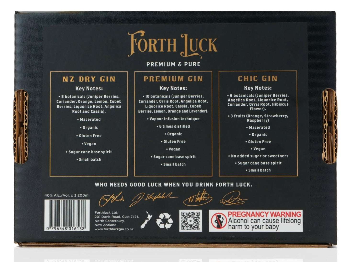 Forth Luck™ Gin sample box